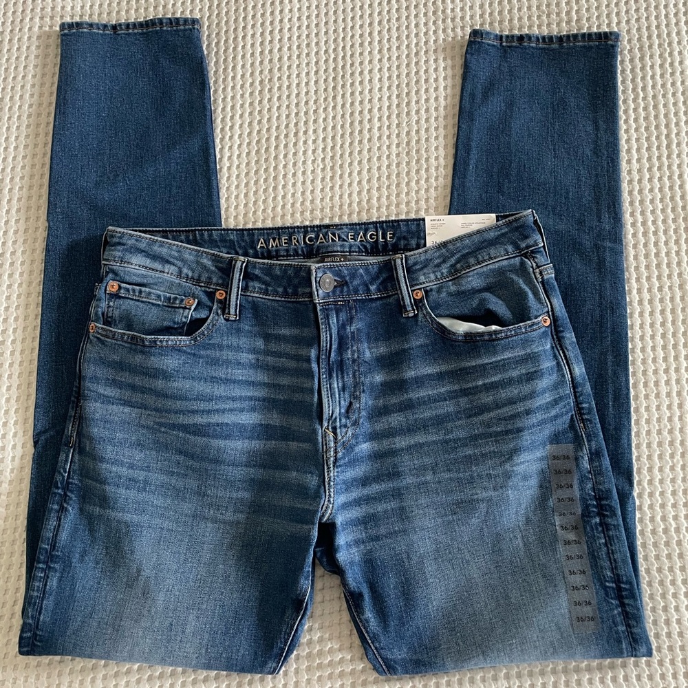 NWT American Eagle Airflex Athletic Skinny Jeans
